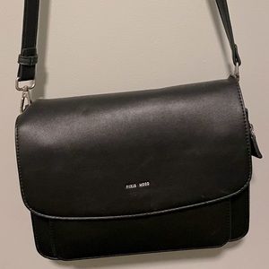 Pixie Mood black crossbody tote EUC